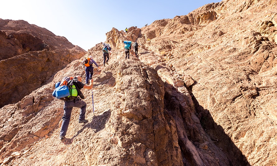 hiking israel